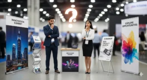 3 display publicitarios fáciles de transportar e instalar tu mismo