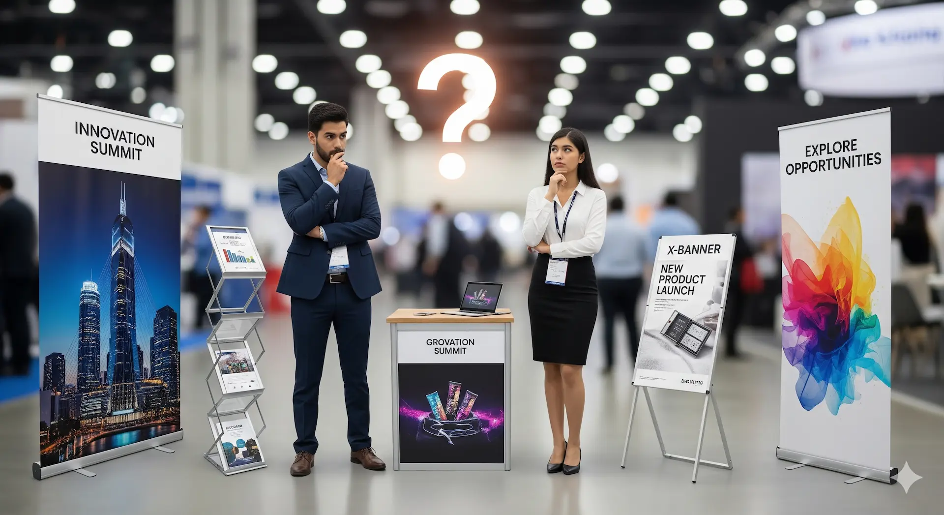 3 display publicitarios fáciles de transportar e instalar tu mismo