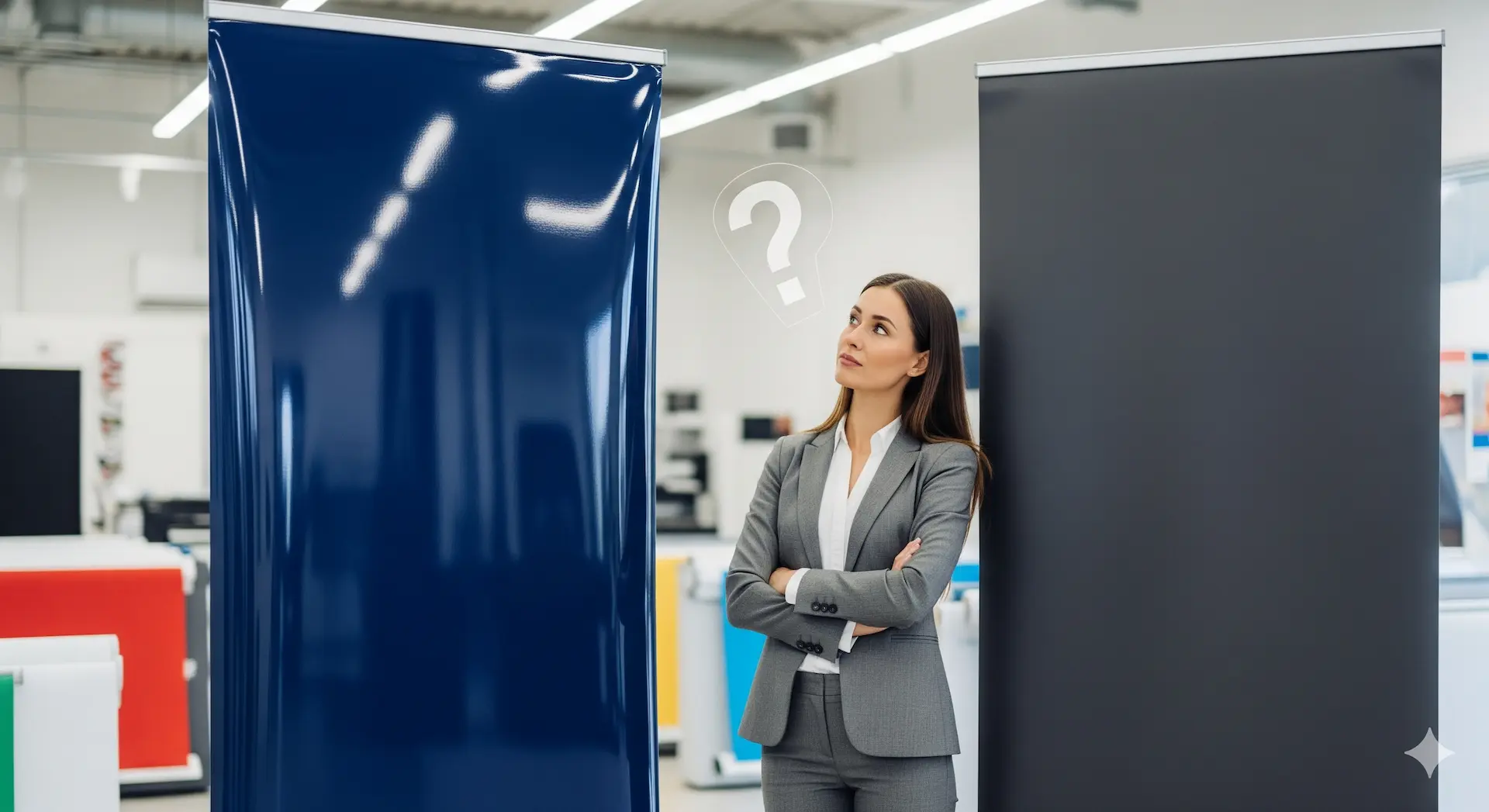 Lona mate lona brillante que elegir para un banner publicitario y tengas notoriedad en tu exposición en Toluca